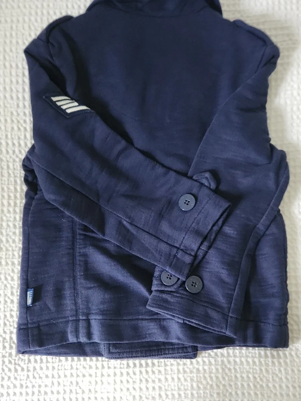 Original Marines Kids Navy Double-Breasted Kids Peacoat Size 2, Like New